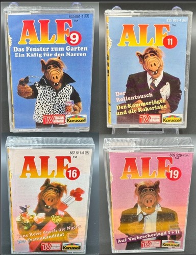 Hörspiel kassetten alf - mc, hörspiel-kassetten