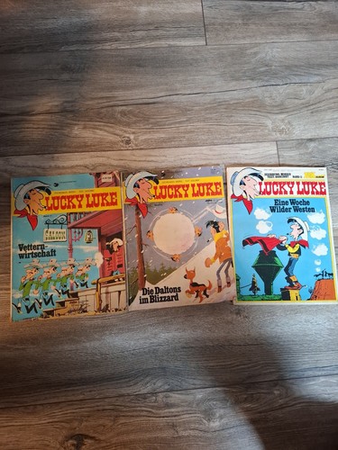 Lucky luke comic - 3er, set