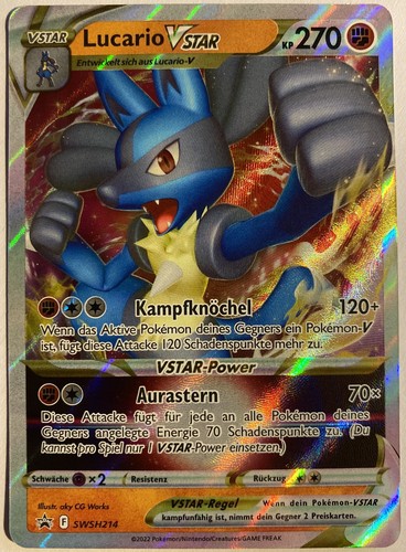 Pokemon lucario vstar - pokemon,