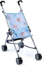 Bayer Puppenbuggy Puppenwagen Kinderwagen Blau Klappbarer Spielspaß