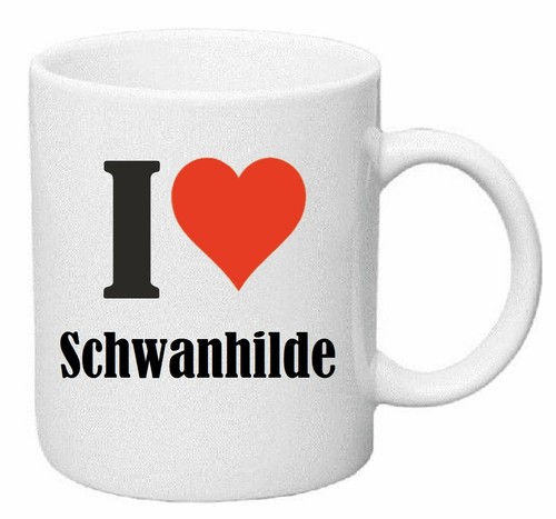 Kaffeetasse love schwanhilde - i,