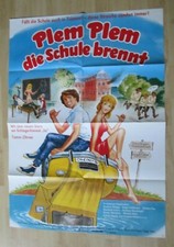 Filmplakat : Plem Plem die Schule brennt ( Tommy Ohrner , Sybille Rauch )