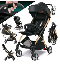 KIDIZ® Kinderwagen Prem klappbar Reise Buggy Faltbar Kinder Sportwagen 0-48 Mon.