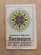 Norwegen : Kompaß-Karte für