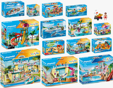 PLAYMOBIL Family Fun Beach Hotel Strand Urlaub Ferien Bungalow Pool Sommer Meer