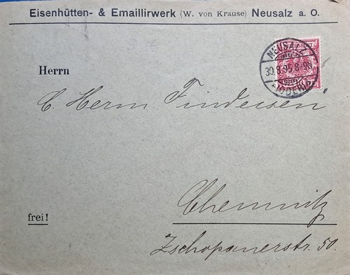 Los vom umschlag aus - , 21.05