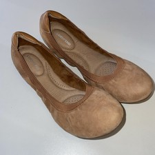 NEU Schuhe Ballerina Cognac