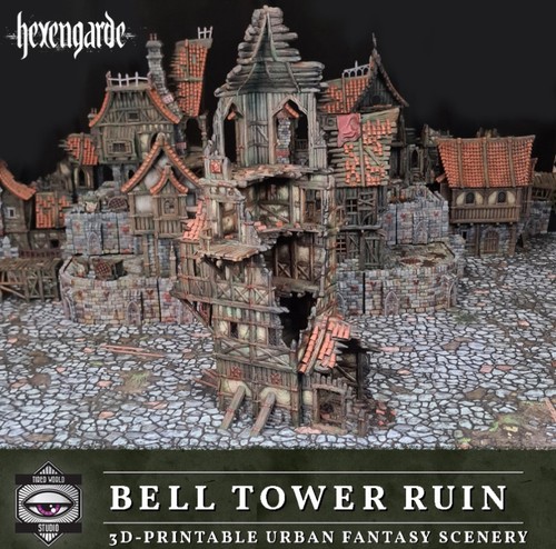 Hexengarde bell tower ruin - hexengarde,