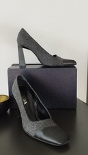PRADA***HIGH HEELS***ANTHRAZIT/SCHWARZ***39