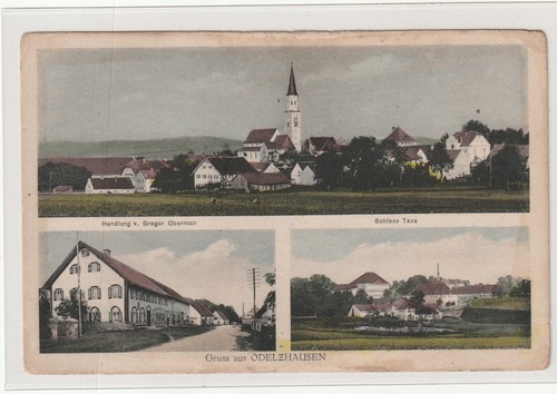 Alte ansichtskarte - ansichtskarte,