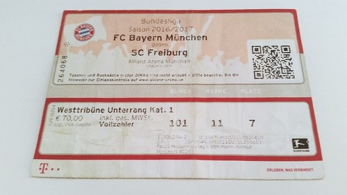 Used ticket bayern munchen - ticket,