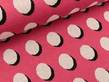 Hamburger Liebe Jacquardjersey Weekender Double Dots azalea-meringa-schwarz