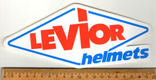 alter Aufkleber : LEVIOR Helmets *Helme *Motorsport    (A234)