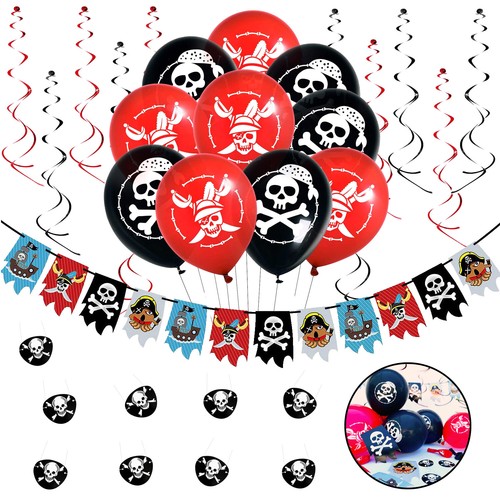 Piraten party deko set - set,
