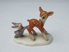 Bambi und Klopfer - seltenes Figuren-Ensemble von Goebel um 1950