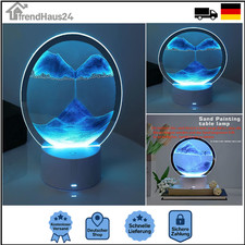 3D Sandbild Tischlampe LED 360