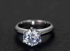 Solitär 2,00 kt Rundschliff