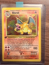 Pokémon Glurak 1st Edition