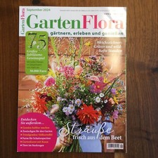 GARTEN FLORA "Sträuße frisch aus dem Beet" 9/2024 Neuwertig