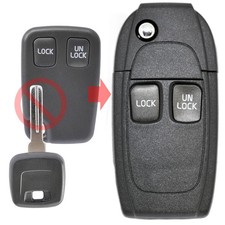 Klapp Schlüssel UMBAU Gehäuse für Volvo C70 S70 V70 V90 S90 V40 S40