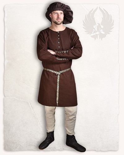 Rafael tunika wolle braun - tunika,