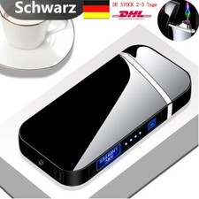 Lichtbogen Feuerzeug Elektro Feuerzeug USB Aufladbar Touchscreen Plasma Lighter