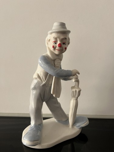 Porzellan figur clown mit - porzellan,