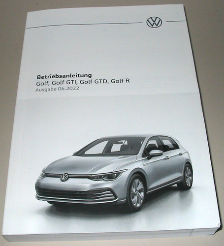 Betriebsanleitung golf viii - betriebsanleitung,