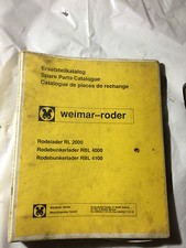 Ersatzteilliste Kartoffelvollernter 1 x Weimar RBL 4000 4100 Roder RL 2000