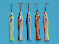 Holo Pilker-Set: 5 x Spitzkopf 150 gr. Dorsch