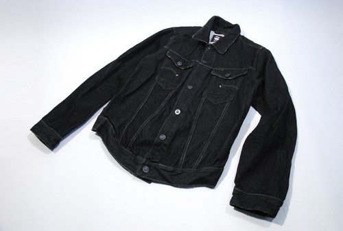 Star arc denim jacket - denim, /