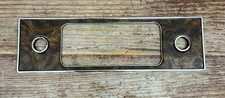 Car radio chrome bezel cover
