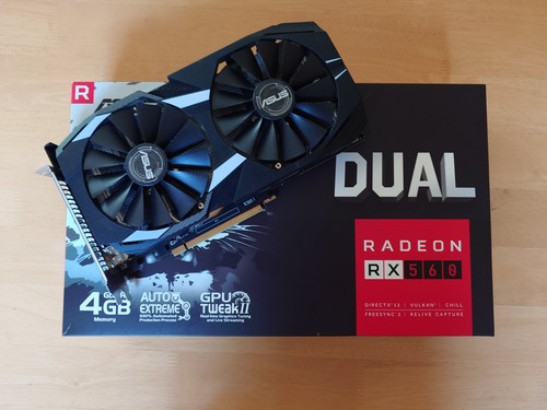 Asus dual amd radeon 560 - amd, rx