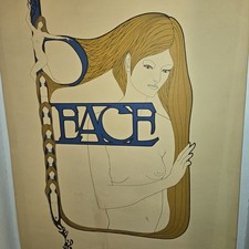 1967 PEACE Nude Poster Loren