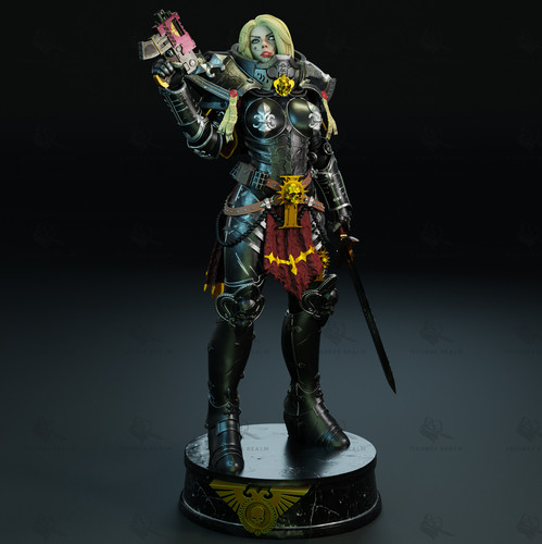 Sister battle resin - sister,