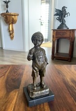 Bronzefigur Jüngling Smoker