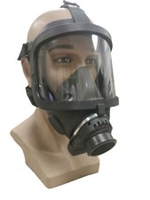 Feuerwehr Interspiro S  ESA Atemschutzmaske Überdruck mit  Steckanschluss