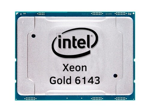 Intel cpu xeon gold 6143 - xeon,