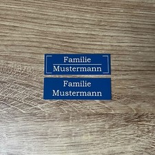 Namensschild, Klingelschild