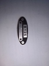 Schild  Triumph TWN  B125 Typenschild  ID-plate s102