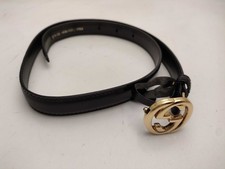 Gucci GG Schnalle Ledergürtel