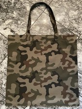Einkaufstasche,Stofftasche,Stoffbeutel,Shopper, Camouflage, Khaki