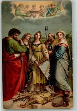 39992161 - Nr. 29868 A Heilige Caecilie Handorgel von Raffaello Sanzio Stengel