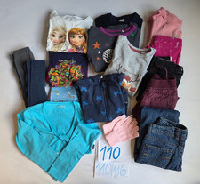 Kinderkleidug 110/116, Kiste/ Konvolut/ Sammlung, z.B. jako-o, Frozen, 17 Teile