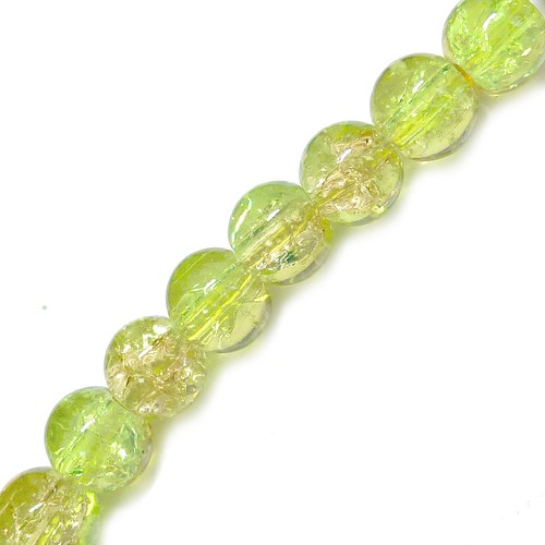 Glasperlen crackle rund 4 - crackle, ca.