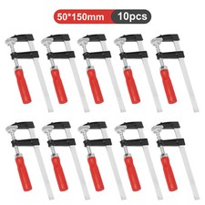 10 Set Profi Schraubknecht 150/200/300mm x 50mm Schraubzwinge Zwinge Temperguß