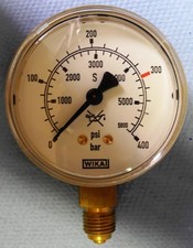 Wika Oxygen Manometer 0-400bar