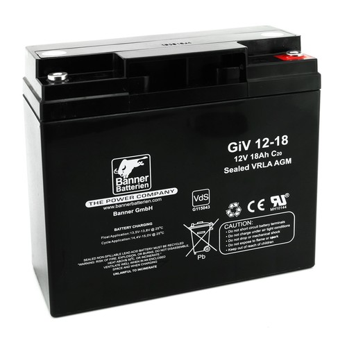 Banner batterie akku giv v - giv,