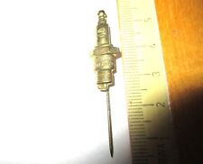 Abzeichen Anstecknadel PIN Isolator Zündkerzen goldfarbig - alt vintage