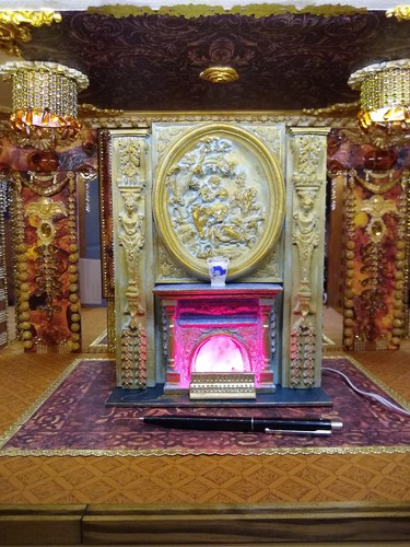 Miniatur kamin rokoko - miniatur, 1/12